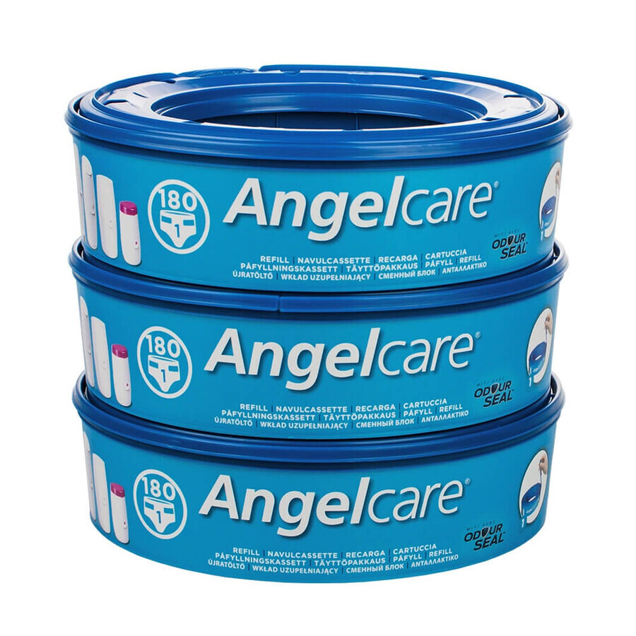 Angelcare, diaper bin liner, 3 pieces