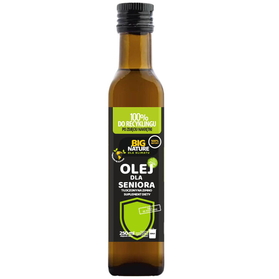 Big Nature Oil For Seniors, cold-pressed, 250 ml