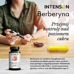 Intenson Berberine, berberine hydrochloride, 60 capsules Intenson Berberine, berberine hydrochloride, 60 capsules