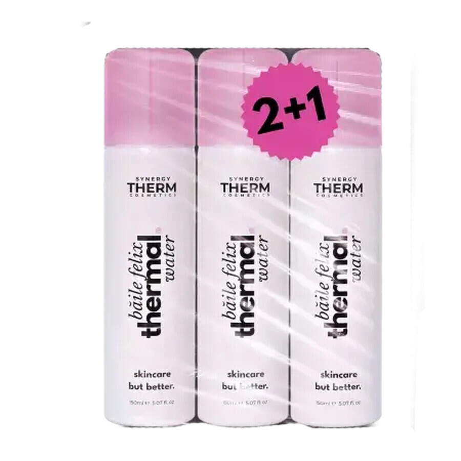Thermal Water Spray Package, 3 x 150 ml, Synergy Therm