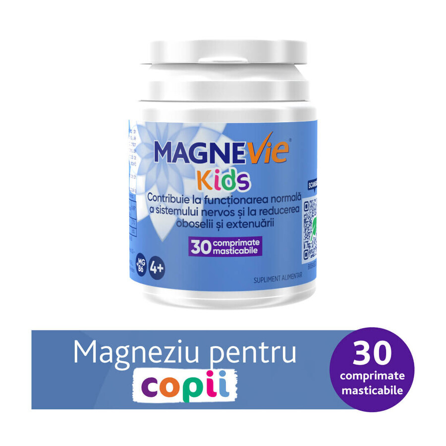 MagneVie Kids, 2 x 30 chewable tablets, Sanofi