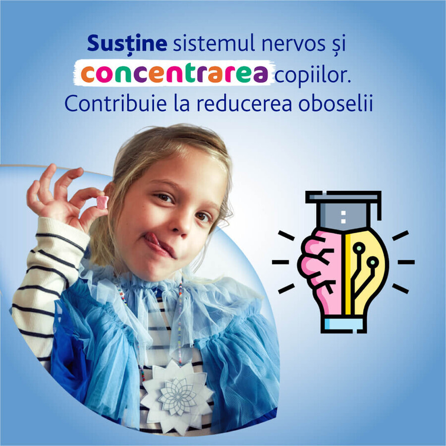 MagneVie Kids, 2 x 30 chewable tablets, Sanofi