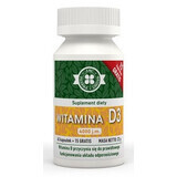 Vitamin D3 4000 IU, 60 capsules