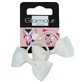 Gomme per capelli Glamour Kids Carta crema, 2 pezzi