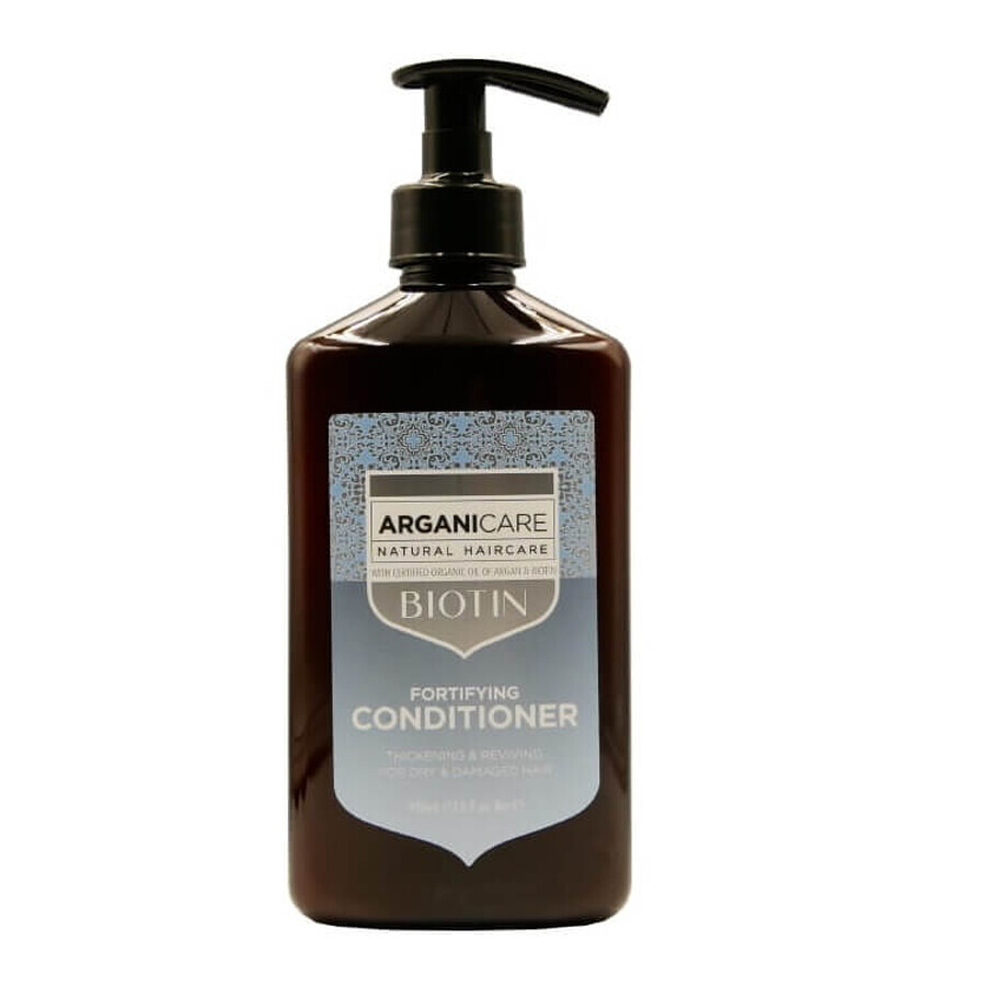 Arganicare Biotin Strengthening Conditioner with Biotin, 400 ml