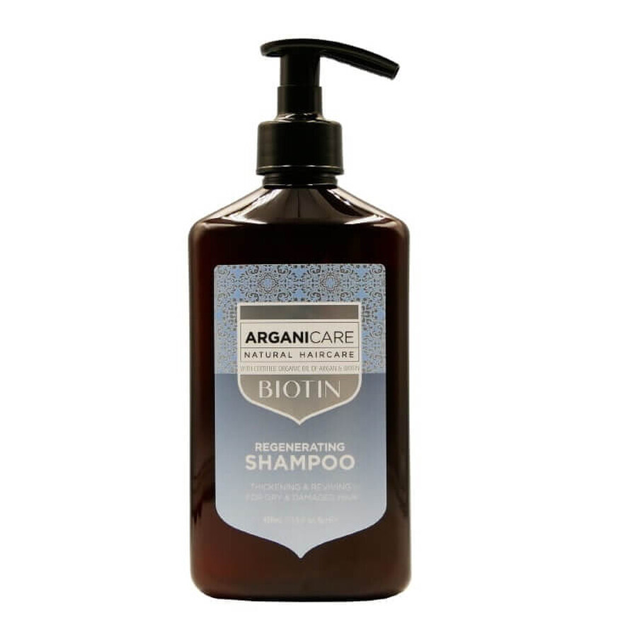 Arganicare Biotin Strengthening Shampoo with Biotin, 400 ml