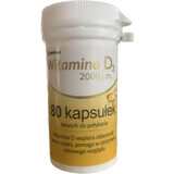 Vitamin D3 2000 IU, 80 capsules