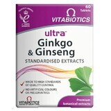 Vitabiotics Ultra Ginkgo & Ginseng, 60 tabletten