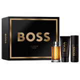 Hugo Boss Boss The Scent For Man Set Apă de toaletă, 100 ml + Deodorant spray, 150 ml + Gel de duș, 100 ml