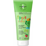 4organic Natural Shampoo and Wash Gel for Kids 2-in-1 Apple Friends, 200ml