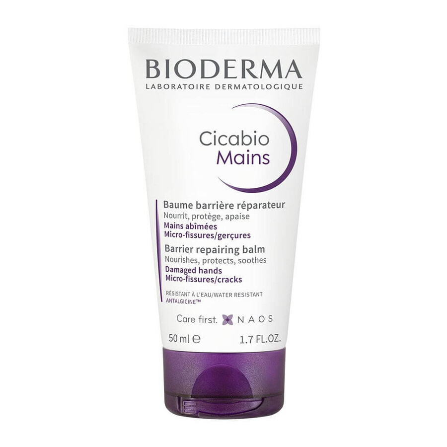 Buy Bioderma Cicabio Repairing Balm Mains Hands 50ml Bioderma Cicabio Repairing Balm Mains Hands 50ml
