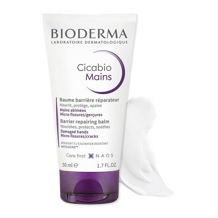 Bioderma Cicabio Repairing Balm Mains Hands 50ml Bioderma Cicabio Repairing Balm Mains Hands 50ml