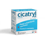 Pierre Fabre Cicatryl Cream for superficial wounds and abrasions 10 sachets