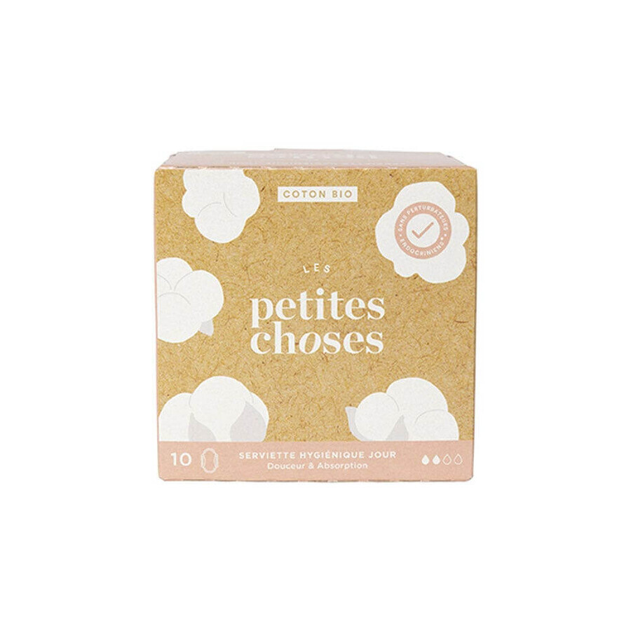 Les Petites Choses Organic Cotton Daytime Tampons box of 10