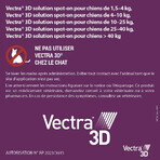 Ceva Vectra Spot-on Solution for Dog >10-25kg 3 pipettes Ceva Vectra Spot-on Solution for Dog >10-25kg 3 pipettes