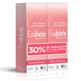 Besins Healthcare Cleansing Gel for Intimate Hygiene Evabiote 2x250ml