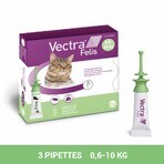 Ceva Vectra Spot-on Solution for Cats 3 Pipettes Ceva Vectra Spot-on Solution for Cats 3 Pipettes