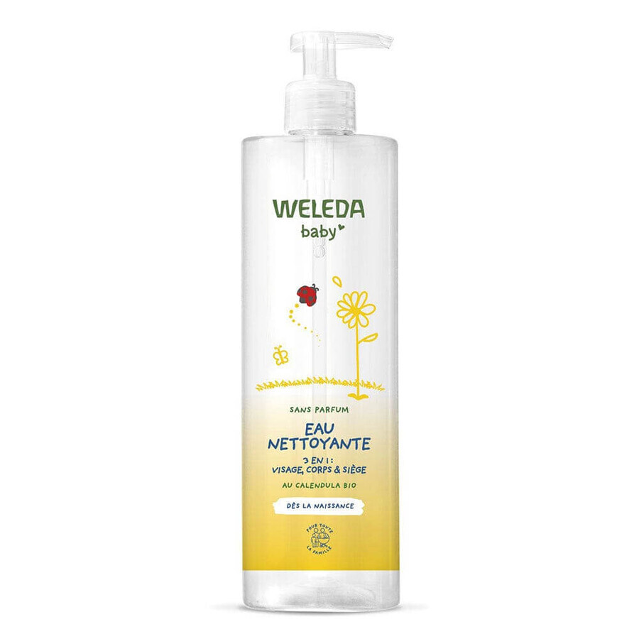 Buy Weleda Newborn and Baby 3-in-1 Cleansing Water Face, Body and Seat 400 ml Weleda Newborn and Baby 3-in-1 Cleansing Water Face, Body and Seat 400 ml