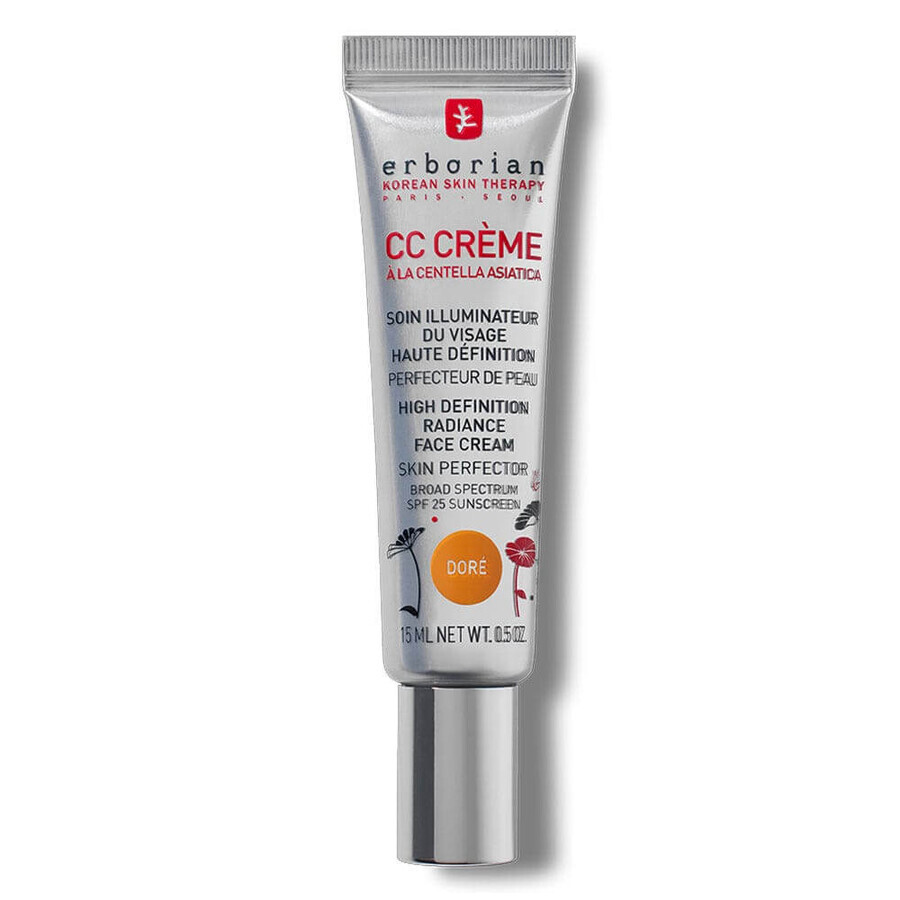 Acquista Erborian Centella Soin Illumintaeur du Visage CC Crème Spf25 Dore 15ml Erborian Centella Soin Illumintaeur du Visage CC Crème Spf25 Dore 15ml