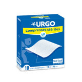 Urgo Sterile nonwoven tablets 7.5x7.5 cm Box of 10