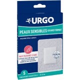 Urgo Urgosterile Dressings for Sensitive Skin Large Size 10x8cm x5