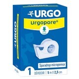 Urgo Urgopore Microporous Plaster 5mx2.5 cm in coil