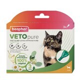 Beaphar Veto Pure Pipetă repelentă pentru pisici Eucalipt 3x1ml