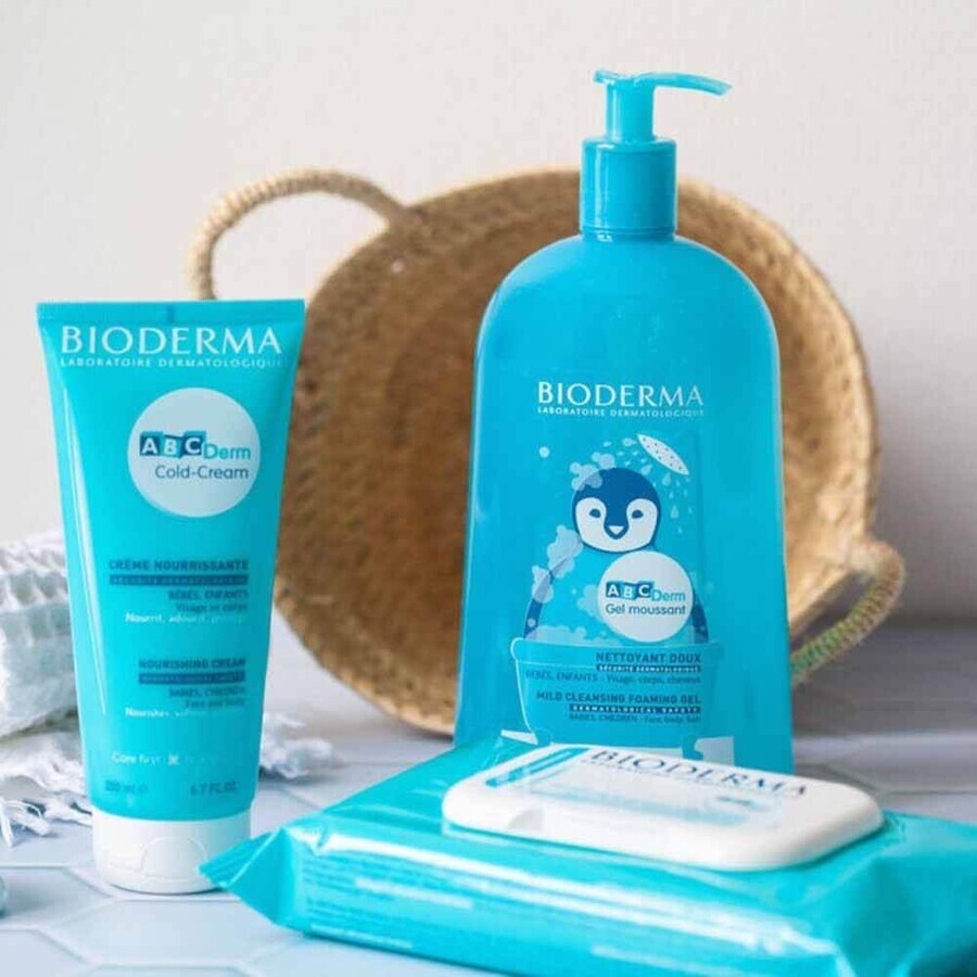 Bioderma Abcderm Baby and Child Gentle Foaming Cleansing Gel 1L