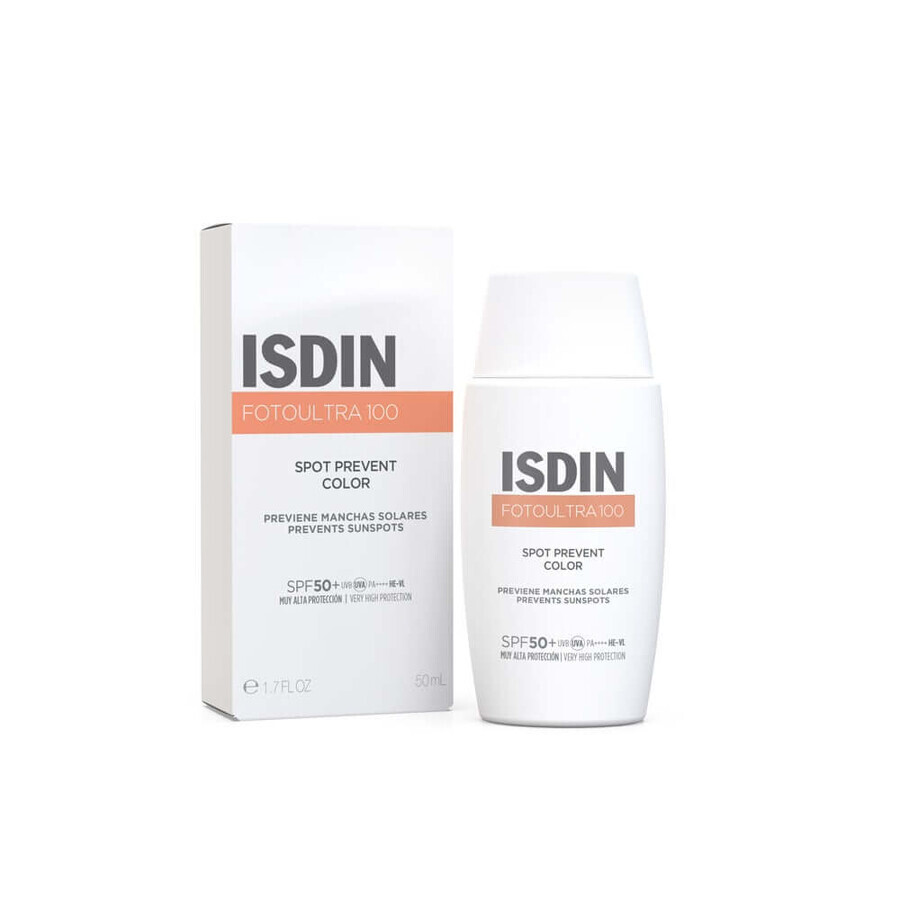 Buy Isdin FotoUltra Spot Prevent Tinted Sunscreen SPF50+ 50ml Isdin FotoUltra Spot Prevent Tinted Sunscreen SPF50+ 50ml