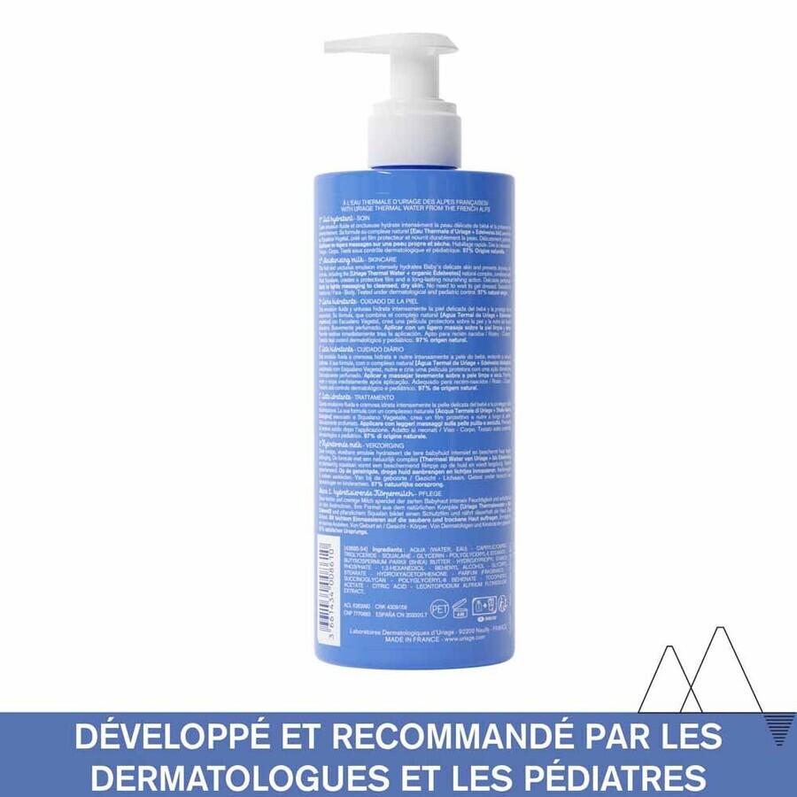 Uriage Bébé Moisturizing Milk Face And Body Bebe 1er Lait - Uriage 500ml