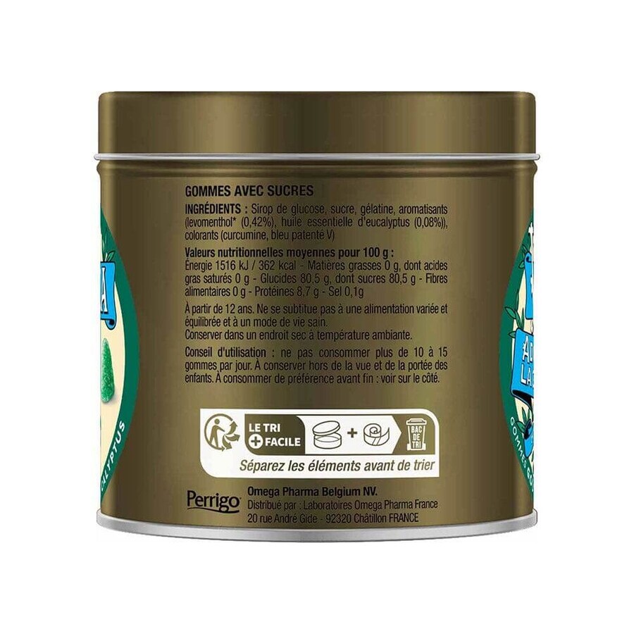 Valda Gum with mint and eucalyptus 140g