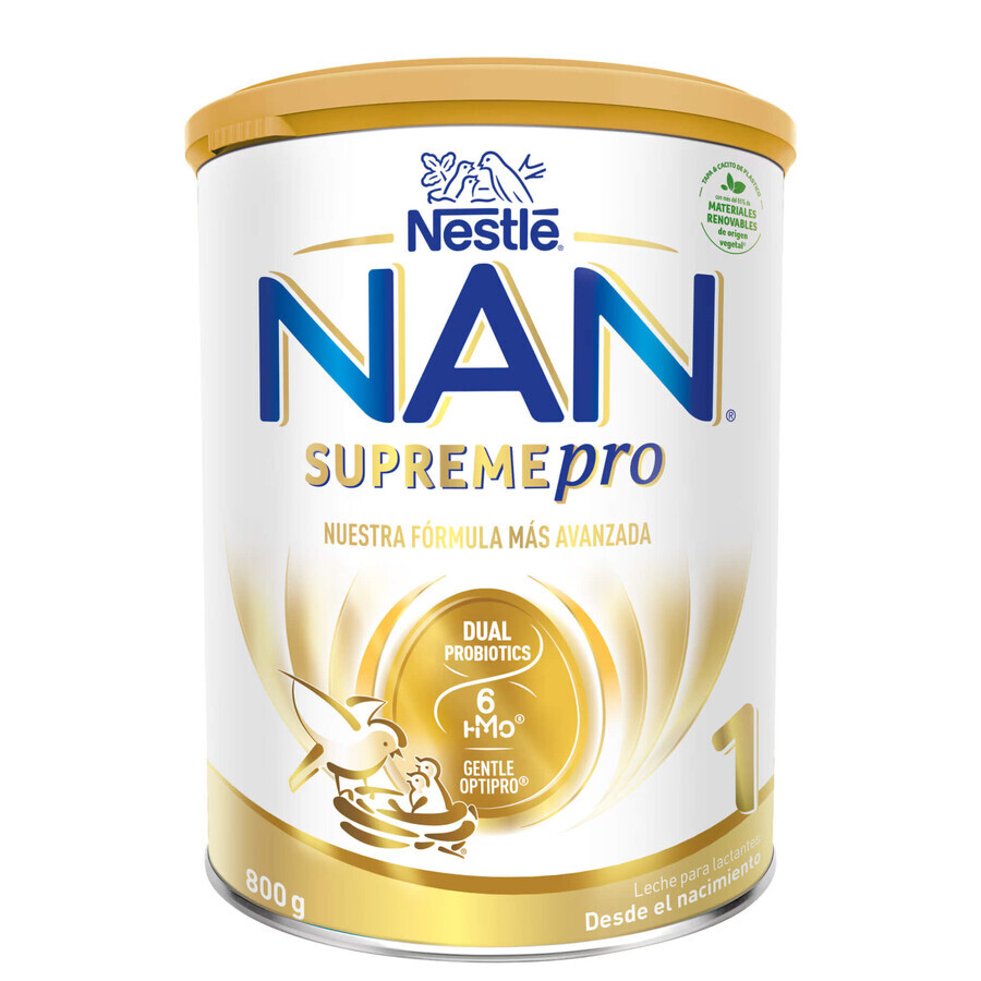 Nan Supreme Pro 1 Milk Powdered Formula, 800 g, Nestlé