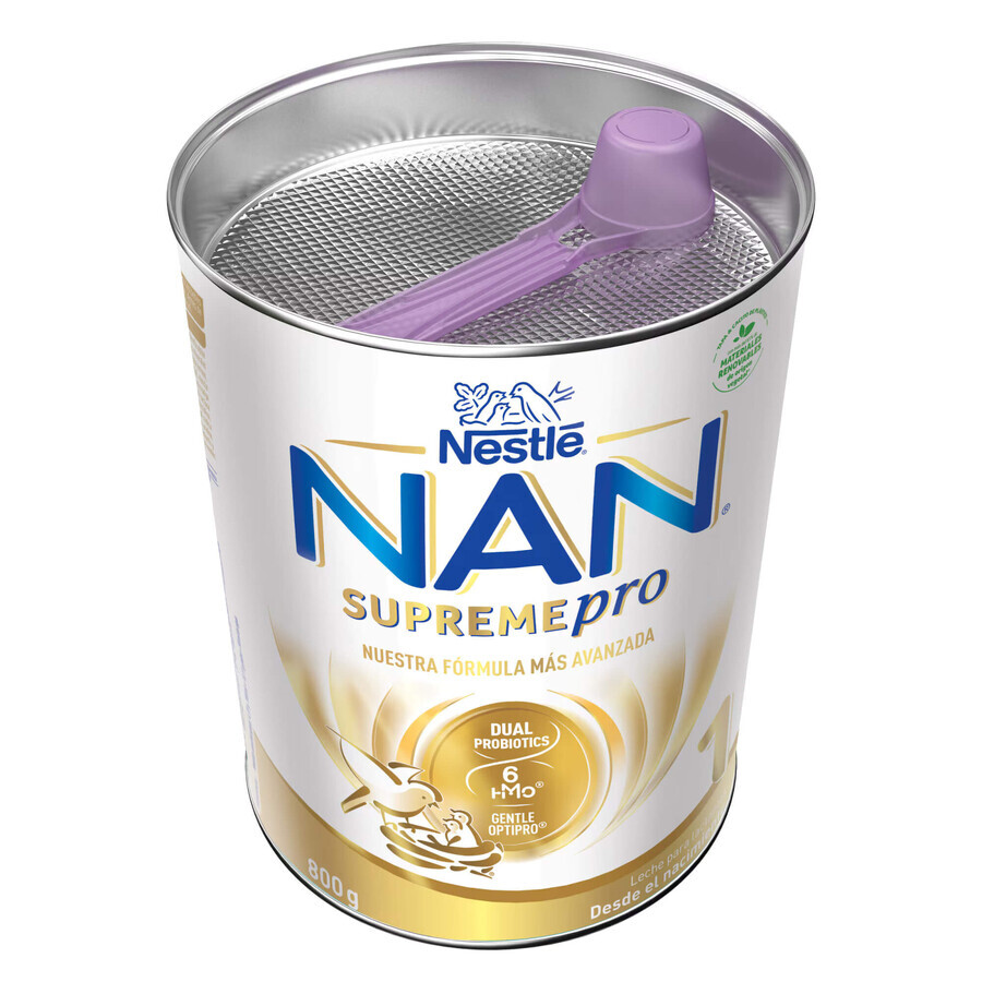 Nan Supreme Pro 1 Milk Powdered Formula, 800 g, Nestlé