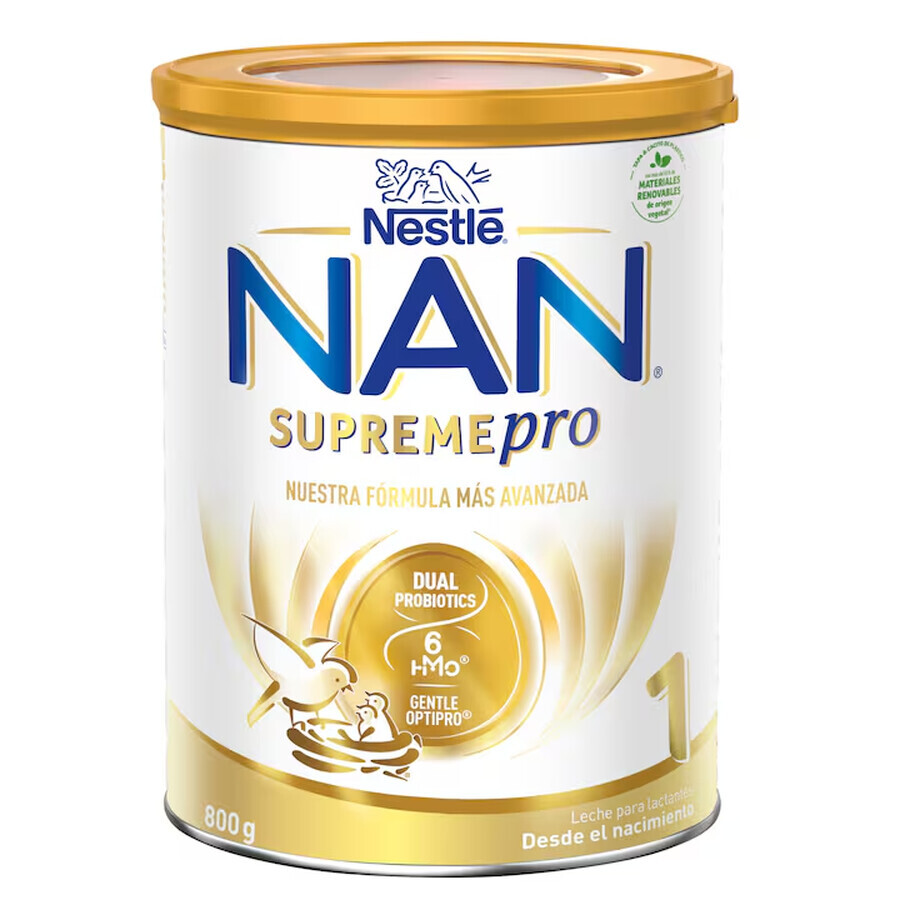Nan Supreme Pro 1 Milk Powdered Formula, 800 g, Nestlé