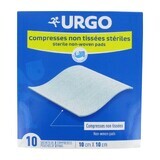 Urgo Sterile nonwoven tablets 10cmx10cm Box of 10