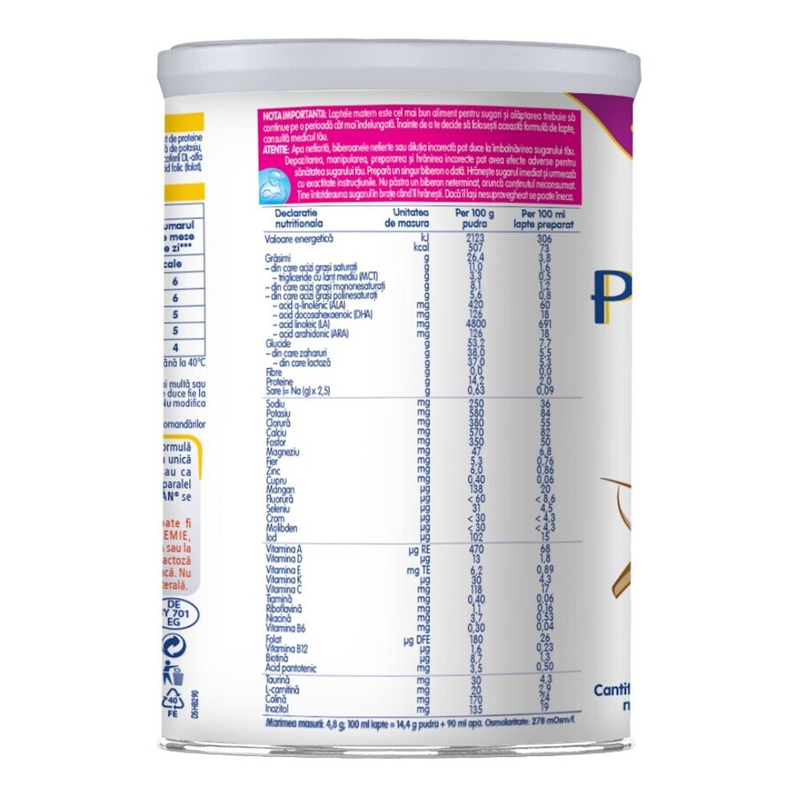 PreNan special formula milk powder, +0 months, 400 g, Nestlé