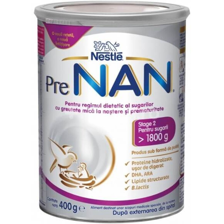 PreNan special formula milk powder, +0 months, 400 g, Nestlé