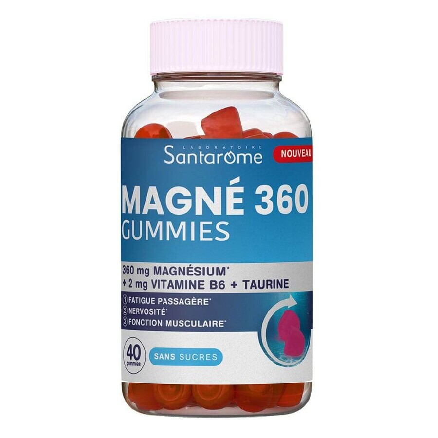 Shop Santarome Magnesium 360 mg Entspannung Zuckerfrei 40 Kaugummi Santarome Magnesium 360 mg Entspannung Zuckerfrei 40 Kaugummi