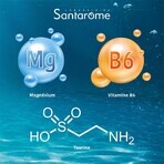 Santarome Magnesium 360 mg Entspannung Zuckerfrei 40 Kaugummi