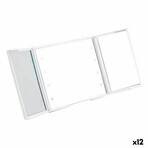 Pocket Mirror Berilo YXL2150-CC01 White ABS 1,5 x 9,5 x 11,5 cm LED Light (12 Units) Pocket Mirror Berilo YXL2150-CC01 White ABS 1,5 x 9,5 x 11,5 cm LED Light (12 Units)