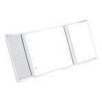 Pocket Mirror Berilo YXL2150-CC01 White ABS 1,5 x 9,5 x 11,5 cm LED Light (12 Units) Pocket Mirror Berilo YXL2150-CC01 White ABS 1,5 x 9,5 x 11,5 cm LED Light (12 Units)
