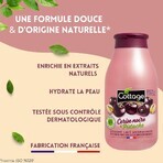 Moisturizing shower gel with milk and black cherry and pistachio extract, 250 ml, Cottage Moisturizing shower gel with milk and black cherry and pistachio extract, 250 ml, Cottage