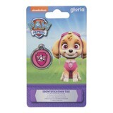 Placă de identificare pentru guler The Paw Patrol Skye Mărimea M
