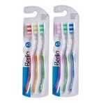Toothbrush Berilo AR1410005 Yellow Blue Red Green Pink (12 Units) Toothbrush Berilo AR1410005 Yellow Blue Red Green Pink (12 Units)