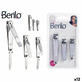 Nagelknipper Berilo 1703239 Zilverkleurig Metaal (12 Stuks)