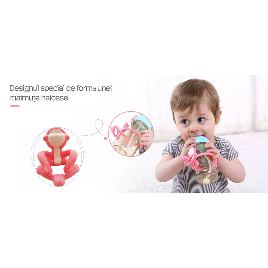 Silicone gingival ring Maimutica, blue, Mombella