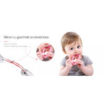 Silicone gingival ring Maimutica, blue, Mombella Silicone gingival ring Maimutica, blue, Mombella