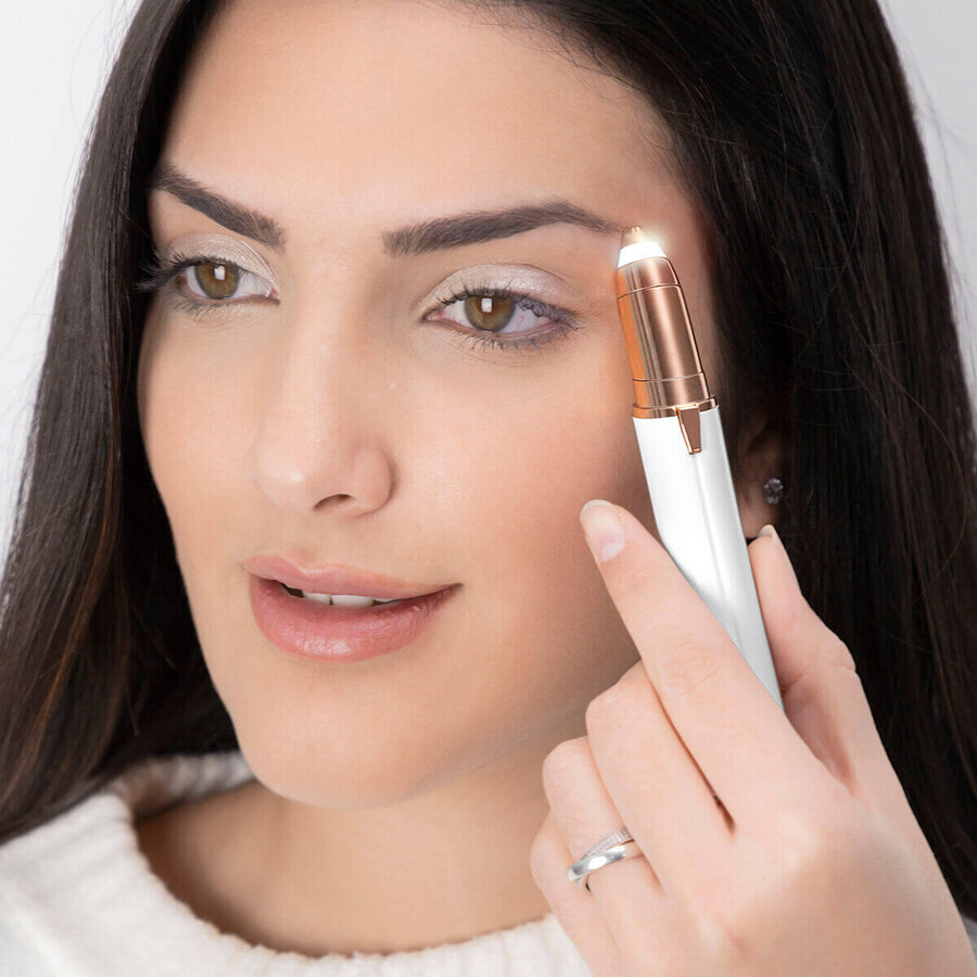 InnovaGoods Precizie cu LED Epilator facial