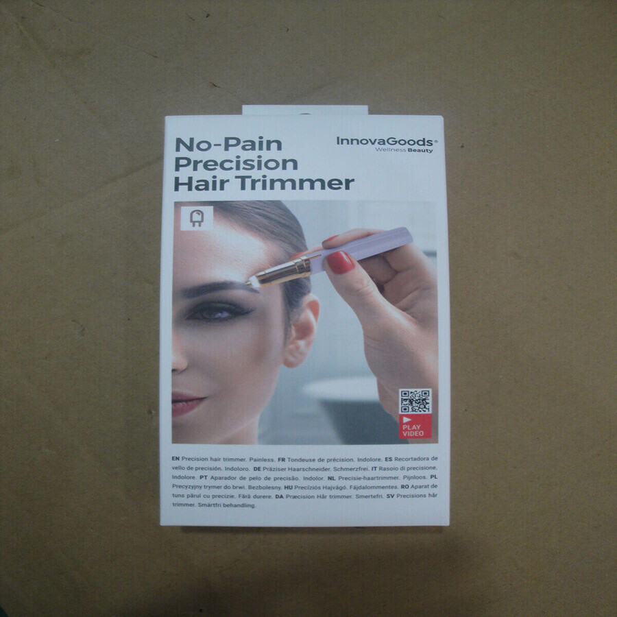 InnovaGoods Precizie cu LED Epilator facial