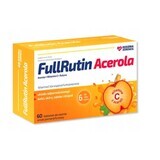 Family Health Fullrutin Acerola, orange flavor, 60 tablets